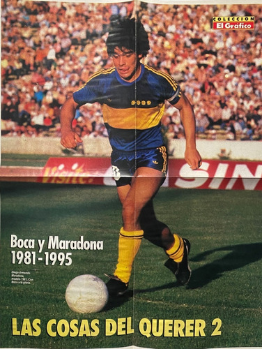 Poster Boca Y Maradona El Gráfico, Ez3