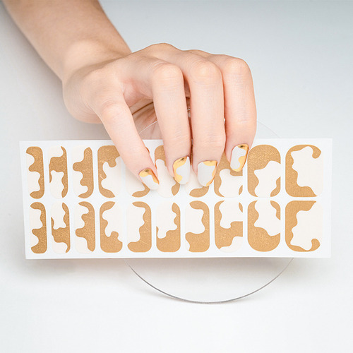 - Tiras De Esmalte De Uñas Huizi Stickers Envueltas En 3d,