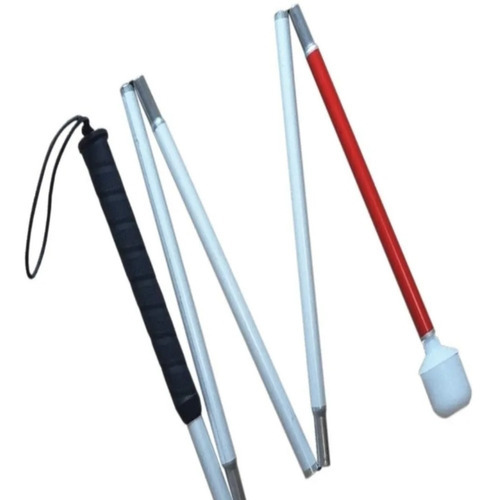 Baston Plegable En 4 Partes Para Ciego