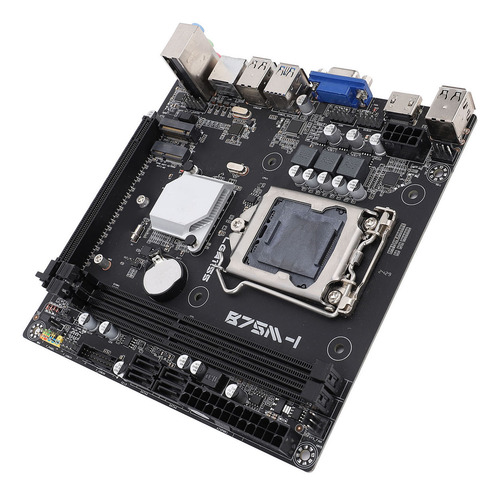 Placa Base M.2 Nvme B75m-i Computadora Itx Mining Para I7 I5
