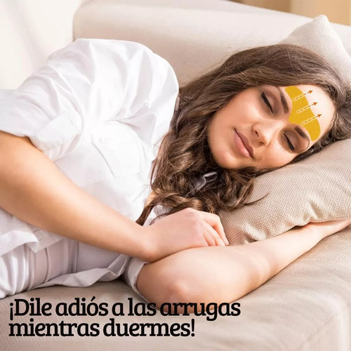 20 Parches Anti Arrugas Mascarilla Facial Colágeno Frente Tipo De Piel Normal