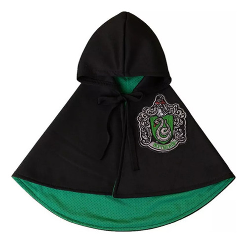Capa Para Mascotas - Slytherin - Harry Potter - Disfraz