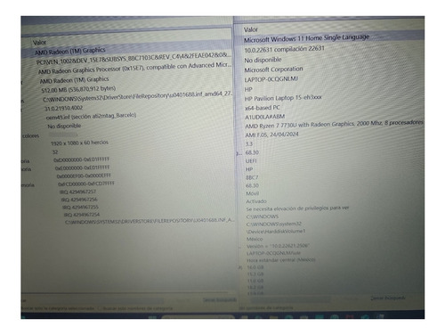 Laptop Hp 15-eh3002la (Usado)