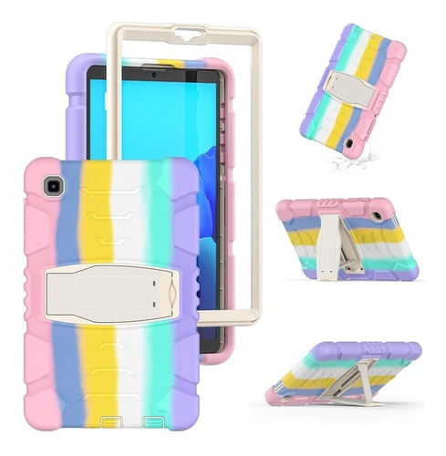 Imagen 2 de 7 de Samsung Galaxy Tab A7 Lite T225 Carcasa Antishock Color 360