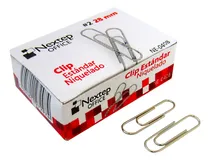 Comprar Clip Estandar Niquelado No.2 28 Mm 10 Cajas Con100 Clips C\u002Fu Metálico