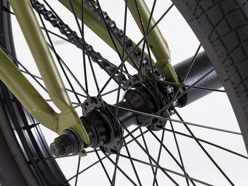 Bicicleta Fiend Bmx Type B ¡verde Militar! Linea Pro Cromo