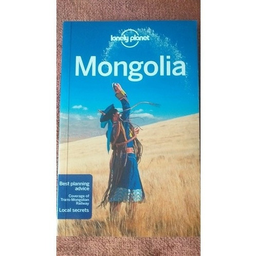 Mongolia Guía Lonely Planet. Nueva. En Inglés. Edición 2018.