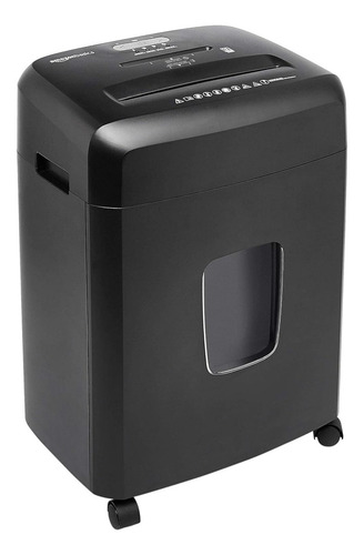 Trituradora De Papel Amazon Basics 15 Hojas Corte Cruzado