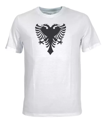 Camiseta Cavalera Águia Branco Amarelo Masculina Original