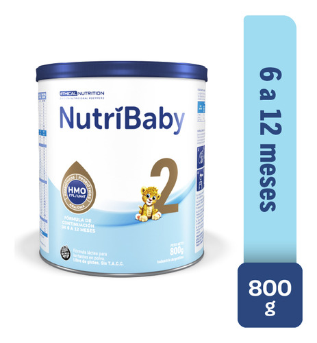 Nutribaby Hmo Leche Fórmula Infantil Etapa 2 Lata X 800 G