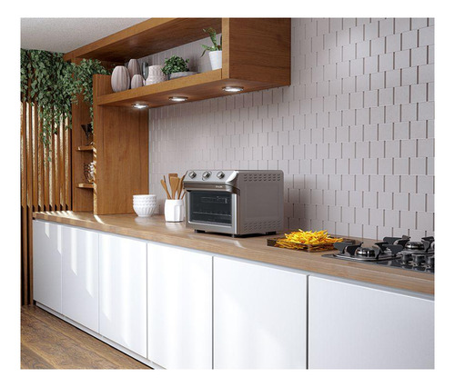 Air Forno Elétrico Mueller 35l Prata Com Função Fryer