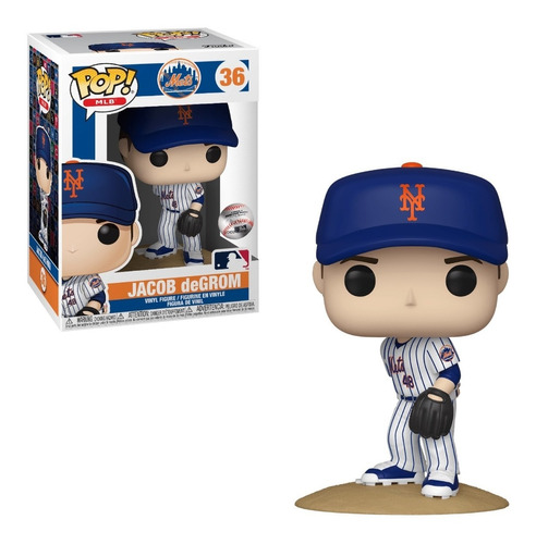 Funko Pop Jacob Degrom #36 Mets New York Mlb Baseball