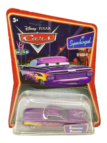 Disney Cars Ramon Morado Supercharged Vintage Pixar Mcqueen