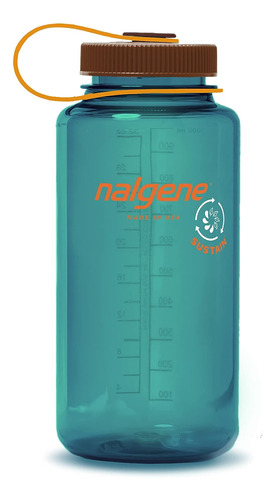 Botella P/ Agua Nalgene Capacidad De 1 L , Verde Azulado