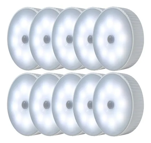 comprar K Lampara Sensor Movimiento 10 Pza Closet Alacenas Cocinas