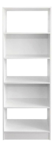Librero Decomobil Capaldi Blanco Minimalista Color Blanco Absoluto