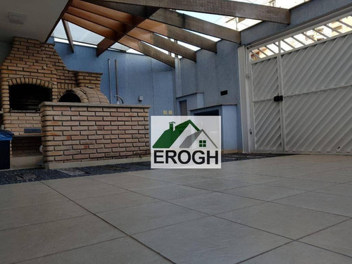 Imagem 1 de 28 de Sobrado Com 3 Dormitórios À Venda, 127 M² Por R$ 630.000 - Campestre - Santo André/sp - So0157