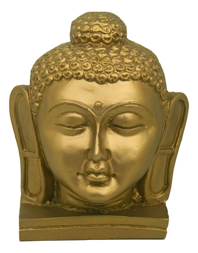 Estatua Decorativa Buda Hindu Dourado Lxaxp-12x15x11 Decor