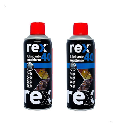 Spray Lubricante - Multipropósito - Rex40 - 150ml - 2 Unid