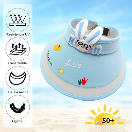 Sombrero Sol Playa For Bebé Y Niño Verano Gorras Protección