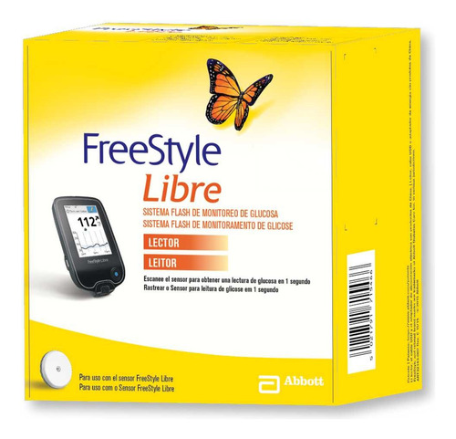 Lector Freestyle Libre Sistema Flash De Monitoreo De Glucosa