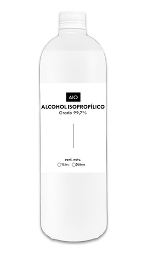 Alcohol Isopropílico 99,7% De 1 Litro.