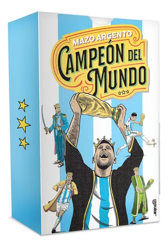 comprar Mazo Argento Campeon Del Mundo Juego Cartas Naipes Poppular