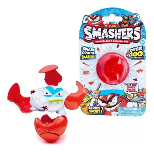 Smashers X1 Figura Sorpresa En Pelota