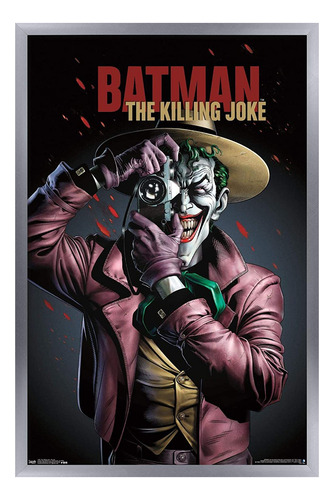Dc Comics Movie  The Killing Joke  Key Art Wall Poster,...