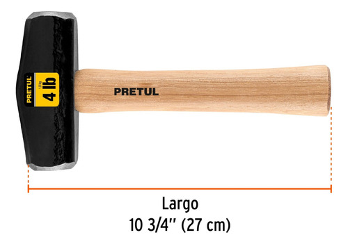 Marro Nevada Demolicion 4 Lbs. Mango 10-3/4 , Pretul 22217