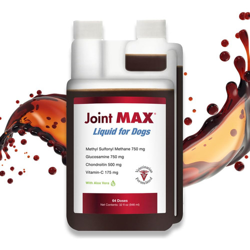 Joint Max Liquido Para Perros  Vitaminas, Minerales, Antiox