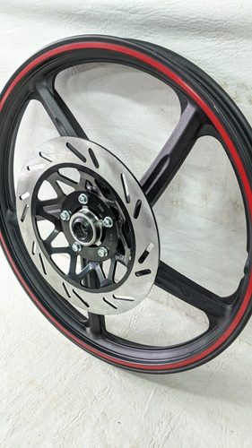 Llanta Delantera Original Gilera Smash Full 5 Rayos F/ Disco
