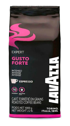 Cafe Italiano Lavazza Gusto Forte Espresso Grano 1kg