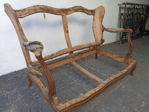 Sillón Dos Cuerpos Francés Estructura 1.30m