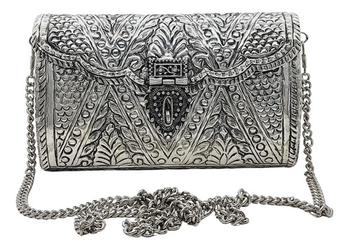 Trend Overseas Women Clutches De Metal Para Novia Monedero É