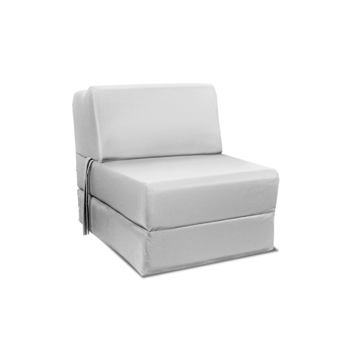 Liquidación Stock Sillón Cama Espuma 24k 190x65 (blanco) Clc