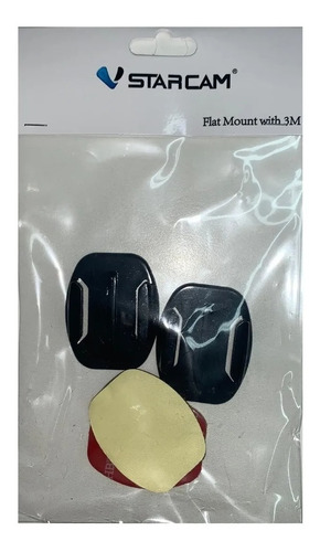 Accesorio Soportes Plano X 2 Vstarcam Para Gopro Auto Moto
