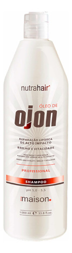 Shampoo Reparador Óleo De Ojon 1lt Nutra Hair