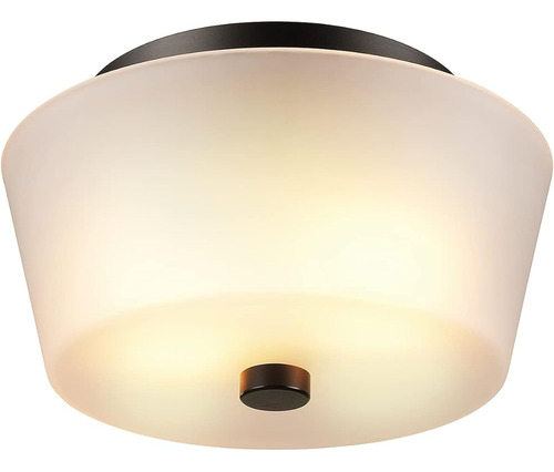 Globe Electric 61253 Jones 2-light Flush Mount Plafón De Luz