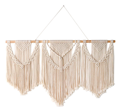 Tapiz Grande Tejido De Macramé Para Colgar En La Estilo A
