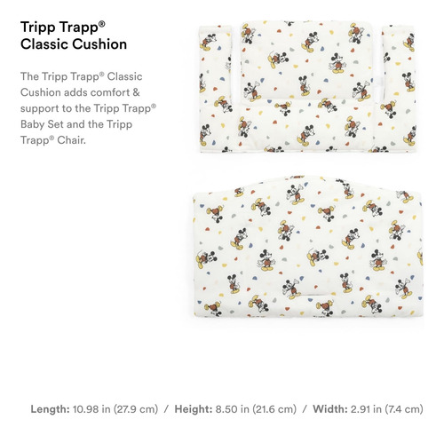 Stokke Tripp Cushion Classion, Mickey Celebration Pares Con