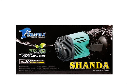 Bomba Recirculacion Wave Maker 12000l/h Shanda Sd-20 Acuario