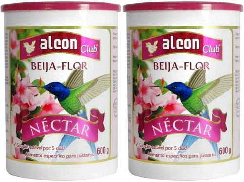 Alcon Club Néctar Beija Flor 600gr Kit 2 Unidades Full