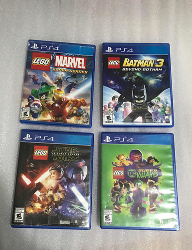 Playstation 4 - Ps4 Vendo 4 Gamez Lego Originales