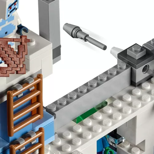 LEGO Minecraft The Ice Castle 21186 - Juego de juguetes de construcción  para niños, niñas y niños a partir de 8 años (499 piezas)