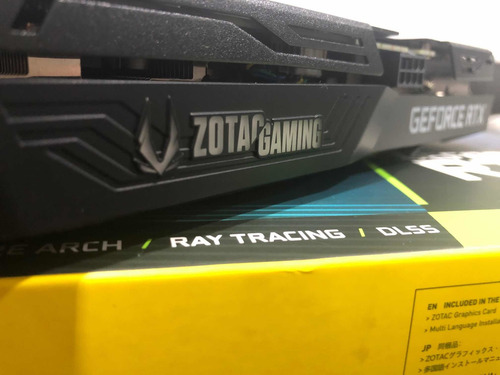 Tarjeta Gráfica Nvidia Zotac 3060ti 8gb (Usado)