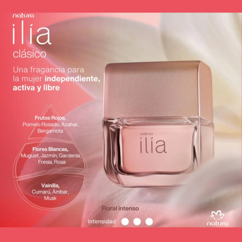 Ilia Clásico Perfume Mujer 50ml Perfume Natura