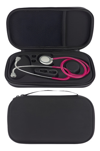 Estuche Rígido Estetoscopio Manija Compatible Littmancoronet Negro