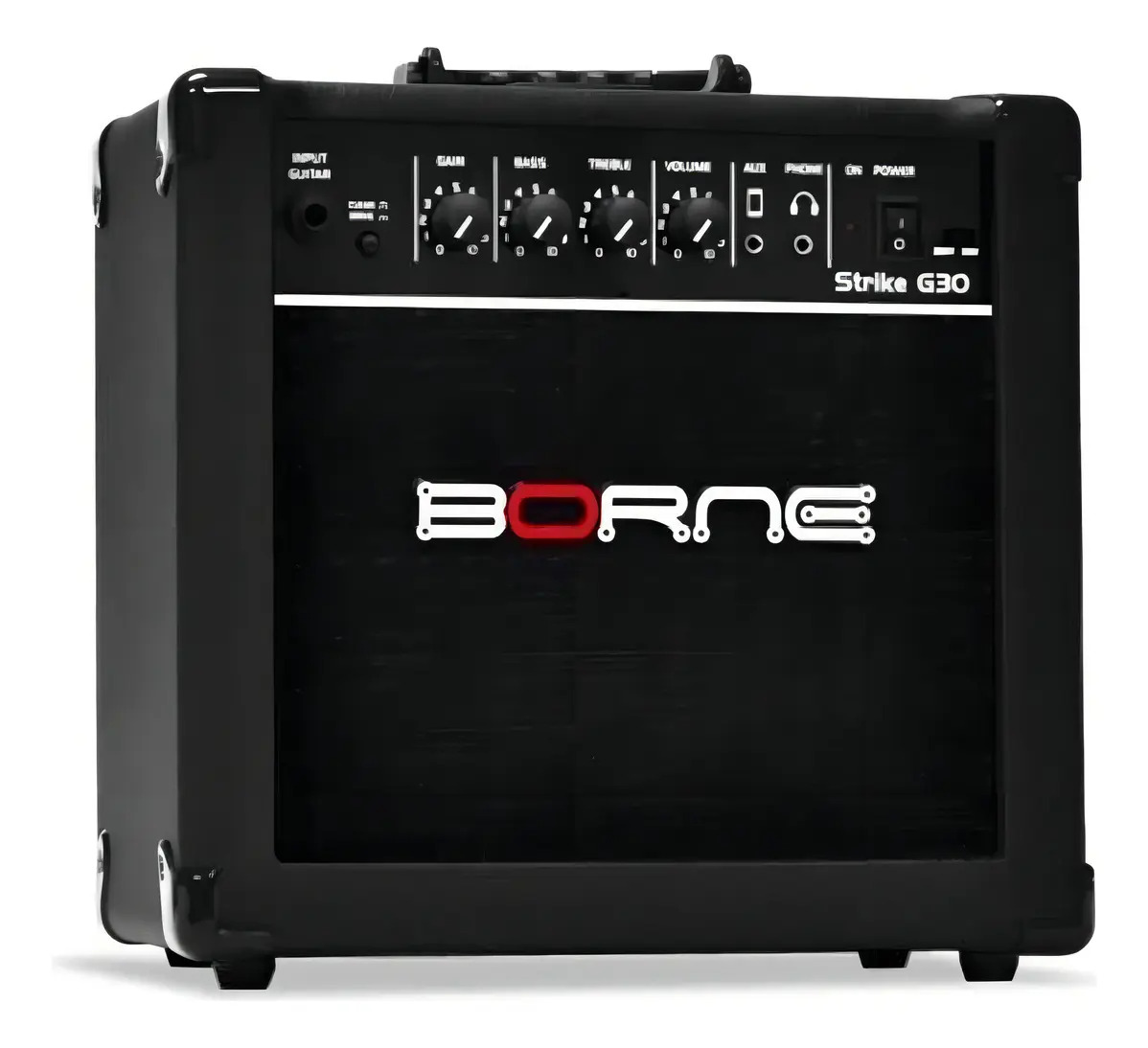 Cubo Amplificador Para Guitarra Borne Strike G30 Preto 15w