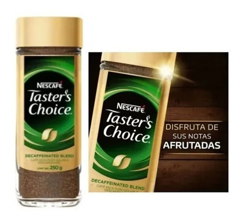 Taster's Choice Café Soluble Descafeinado 250 Gr